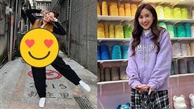 ▲即便穿了露肚裝依舊看不見Sandy的8月孕肚，讓網友直接傻眼。（圖／翻攝自吳姍儒IG）