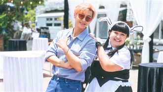 金鐘影后穿女僕裝變身「大號兔女郎」羞爆