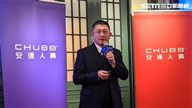 安達人壽總經理張志杰表示，全新安達國際人壽將更全面地服務台灣市場，提供卓越、專業，且不失溫度的全人保險服務。（圖／記者戴玉翔攝影）