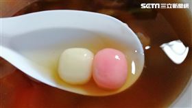 小湯圓,冬至,湯圓,紅白湯圓。（圖／記者陳慈鈴攝）