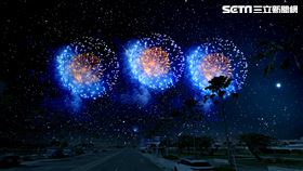 高雄,跨年,亞灣,花火,平安夜,高市府提供