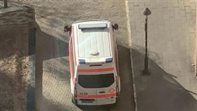 北京救護車。（圖／翻攝自微博）