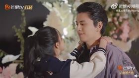 王大陸、蔡卓宜。（圖／翻攝自微博）