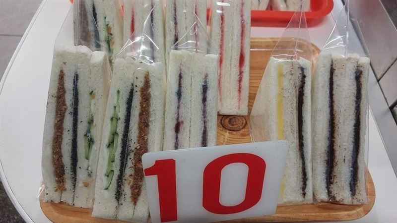 早餐店三明治10元　網驚：以為回到25年前
