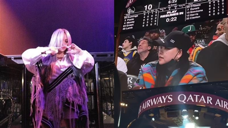 野生阿妹「登NBA大螢幕」下秒反應超爆笑