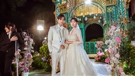 王子、郭雪芙披白紗結婚了！浪漫婚禮現場曝光。（圖／禾力文創提供）