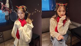 「TWICE」官方率先曬出周子瑜應景的Solo獨唱聖誕歌曲（圖／翻攝自thinkaboutzu IG）