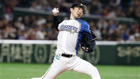 ▲火腿隊前澤村賞巨投金子千尋23日宣布引退。（圖／美聯社／達志影像）