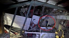 新北市,吉埔所,濟公廟,廟公,脫困,巨石,三峽（圖／翻攝畫面）