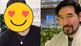 ▲費翔（右）歡慶62歲生日，曬出自拍照意外撞臉美國隊長（左）。（圖／翻攝自費翔微博，nicolenoelwalker IG）