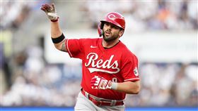 ▲穆斯塔卡斯（Mike Moustakas）遭紅人DFA。（圖／美聯社／達志影像）