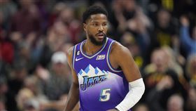 ▲替補上場的畢斯利（Malik Beasley）飆25分，助爵士擊敗巫師。（圖／美聯社／達志影像）