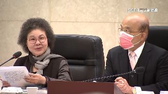 陳菊：蘇院長做到流汗卻被嫌到流涎