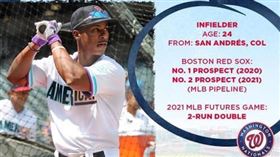 ▲華盛頓國民從讓渡名單吸收Jeter Downs。（圖／取自華盛頓國民FB）