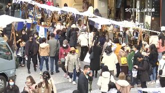 搶耶誕商機！近70家攤販　辦歐風耶誕市集