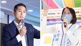 吳怡農補選戰王鴻薇。（合成圖／翻攝自雙方臉書）