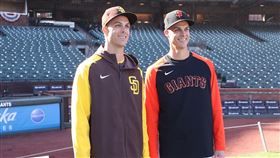 ▲羅傑斯兄弟檔將在巨人同隊。（圖／翻攝自MLB推特）