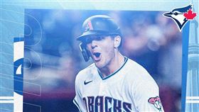 ▲多倫多藍鳥交易獲得Daulton Varsho。（圖／取自多倫多藍鳥FB）