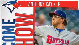 ▲Kay在藍鳥升上大聯盟。（資料照／取自多倫多藍鳥FB）