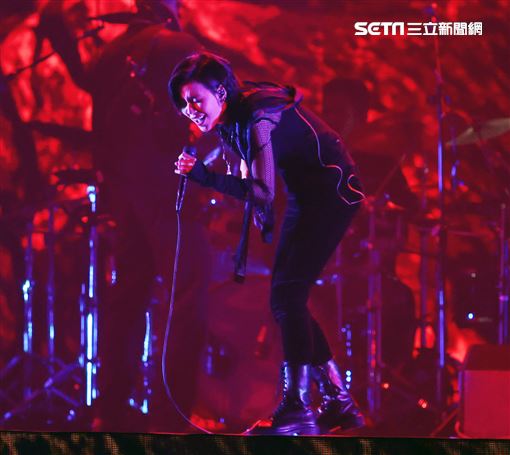 安溥台北小巨蛋演唱會。（記者邱榮吉/攝影）