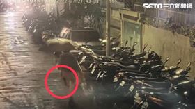 北市陳男帶著玩具槍閒晃，還向警方表示自己在巡邏。（圖／翻攝畫面）