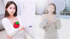 倪娜,無罩散步,捷運,101,英文老師（圖／翻攝自IG、YT）