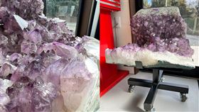 紫水晶椅子 圖／翻攝自factory___m推特