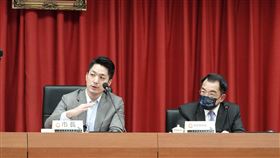 ▲蔣萬安宣示就職台北市長後，首站視察基層單位，來到台北市警察局。（圖／台北市警察局提供）