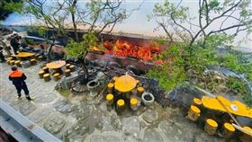 古物,台東,寒舍茶坊,失火（圖／翻攝畫面）