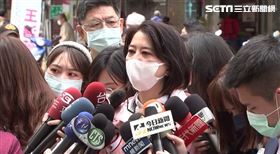 王鴻薇長春市場掃街拜會