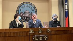 監委趙永清、葉大華、蘇麗瓊舉行「恩恩罹患新冠肺炎緊急送醫案」調查結果記者會（圖／記者高逸帆攝影）