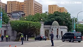 賴清德車隊進入台北賓館（圖／記者盧素梅攝影）