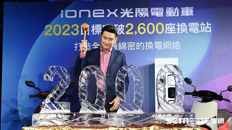 光陽目標最密集換電網　兩千站在新竹物流