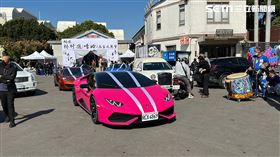 殯儀館，哈姆，千萬跑車，超跑，送葬（圖／翻攝畫面）