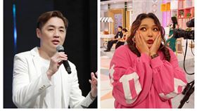 小甜甜對質宋逸民內容曝光。（合成圖／翻攝自雙方臉書）