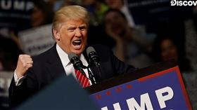 川普宣布角逐2024總統大位。（圖／Discovery提供）