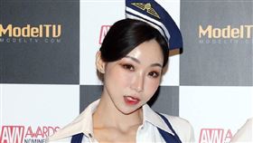 女優夏晴子（圖左）出席記者會。（圖／記者邱榮吉拍攝）