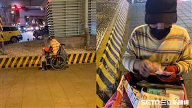 輪椅伯,愛心商品,撿垃圾(讀者授權提供)