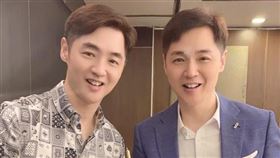 ▲藝人宋逸民（左）和宋達民（右）。（圖／翻攝自宋達民臉書）