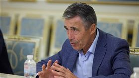 前北約組織秘書長、前丹麥總理，現任民主聯盟基金會主席拉斯穆森(Anders Fogh Rasmussen)（圖／翻攝自拉斯穆森臉書）