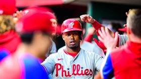 ▲Jean Segura幫助費城費城人打進世界大賽。（資料照／取自費城費城人FB）