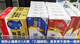 名家／一般解熱止痛藥可分為「乙醯胺酚」（acetaminophen）、「非類固醇消炎止痛藥」（NSAIDs）等兩類止痛藥，除了處方藥物，均有指示藥品。（勿用）