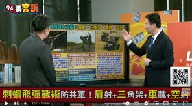 于北辰表示台灣擁有4種形式的刺針飛彈