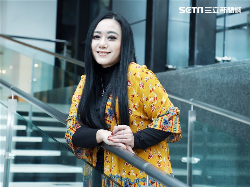 高慧君三立新聞網專訪。（記者邱榮吉/攝影）