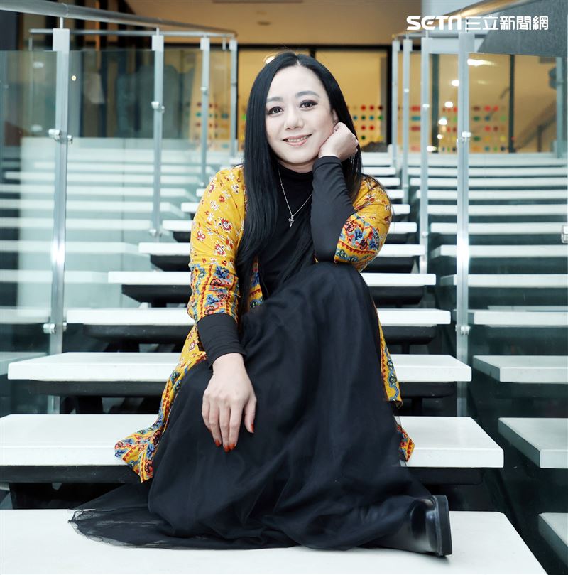 高慧君三立新聞網專訪。（記者邱榮吉/攝影）