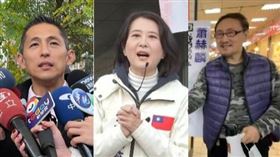 北市3選區立委補選候選人吳怡農,王鴻薇,蕭赫麟(組合圖)