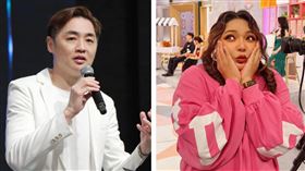 小甜甜對質宋逸民內容曝光。（合成圖／翻攝自雙方臉書）