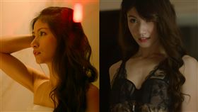  《山中森林》預告當中李千娜飾演的小靜是為了賭債及父親醫藥費而下海的酒店小姐。（禾力文創提供）