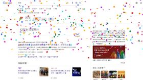 Google迎接2023！隱藏3彩蛋曝光　輸入關鍵字秒降繽紛彩帶。（圖／翻攝自Google搜尋頁面）