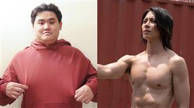  泰國網紅低成本cosplay山下智久的「梅花K」。（圖／翻攝自Lowcostcosplay 臉書、Netflix提供）